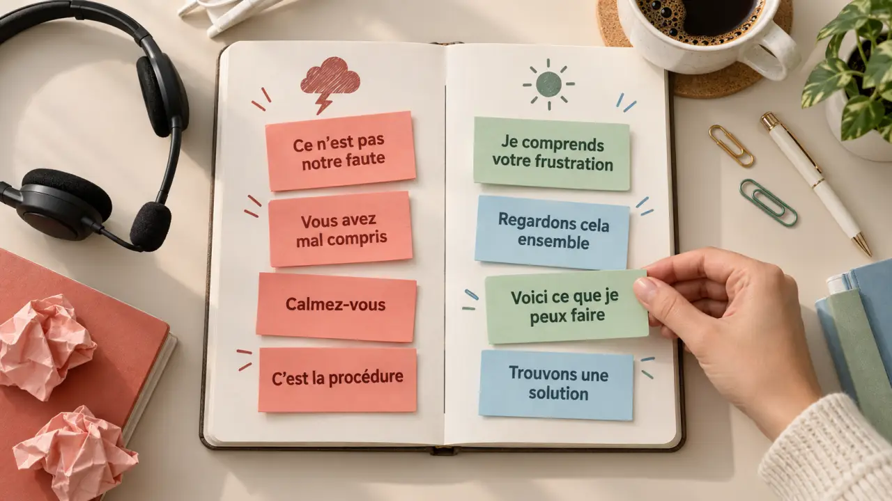 Calmer un client mécontent : les mots qui ferment le dialogue, ceux qui ouvrent une solution