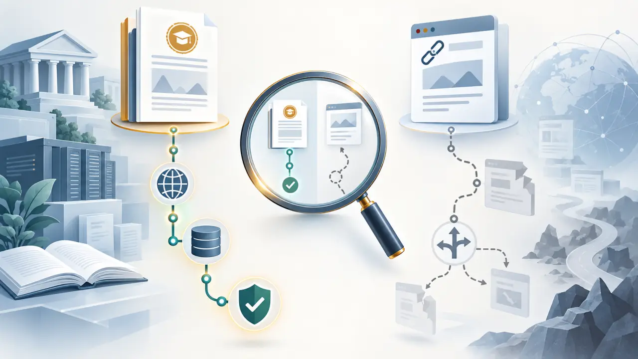 Comparaison entre un DOI et une URL pour assurer la traçabilité d’une source